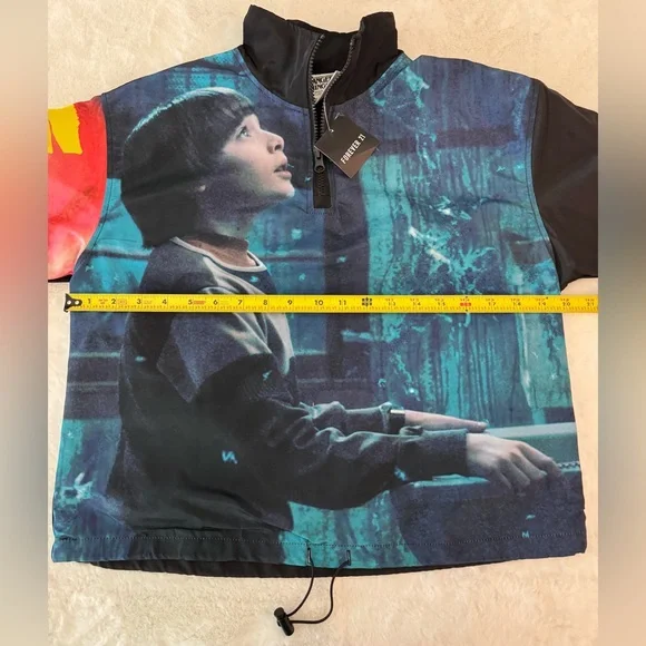 Stranger Things X Forever 21 Special Edition Will Byers Bomber Jacket- size S - Picture 11 of 14